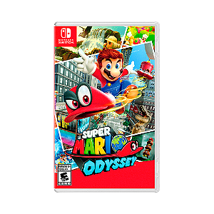 Jogo Super Mario Odyssey - Nintendo Switch