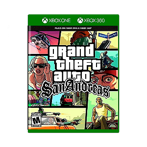 Jogo Grand Theft Auto: San Andreas - Xbox One/Xbox 360 Game