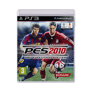 Jogo Pro Evolution Soccer 2010 - PS3