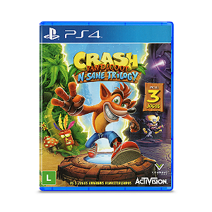 Jogo Crash Bandicoot N-sane Trilogy - PS4