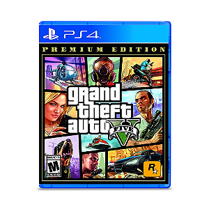 Jogo Grand Theft Auto V (premium Online Edition) - Ps4