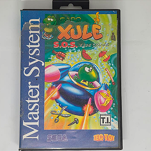 Jogo Sapo Xulé S.O.S lagoa Poluída - Master System