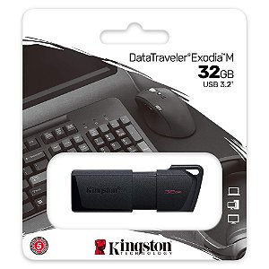 Pendrive 32GB Kingston DataTraveler Exodia M USB 3.2