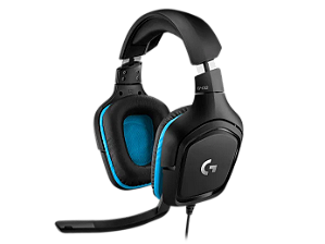 Headset Gamer Logitech G432 981-000769 USB - Preto