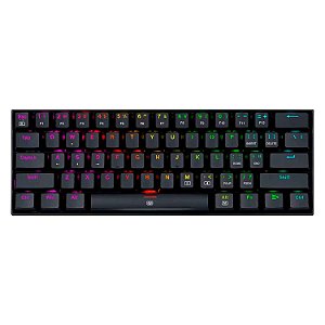 Teclado Gamer Redragon Dragonborn K630RGB Switch Brown - Preto