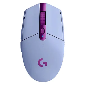 Mouse Gamer Logitech G305 Lightspeed 12000 DP Sem Fio - Lilás