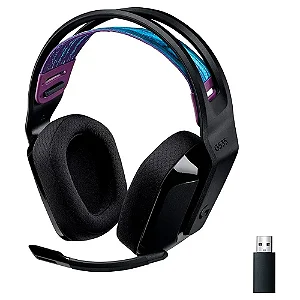 Headset Logitech G535 939-002218 Wireless - Preto