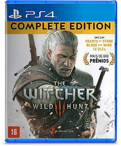 Jogo The Witcher III: Wild Hunt Complete Edition - PS4