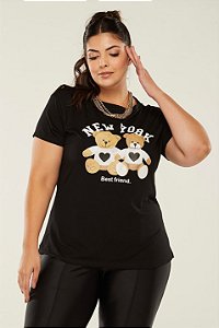 T-shirt Ursos New York Plus
