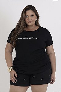 T-shirt Eu sou suave Plus