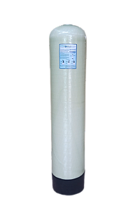 Filtro Central PRFV Zeólita Remoção Ferro e Manganês 3000 L/h P14x65.VR-ZF para Válvula de Topo Roscável