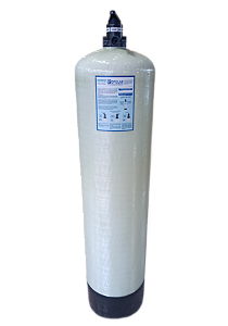 Filtro Central PRFV Carvão Ativado 2000L/h P13x54.VR-CA para Válvula de Topo Roscável