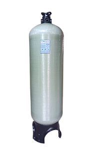 Filtro Central PRFV Residencial 10000L/h P24x72.VR-A para Válvula de Topo Roscável