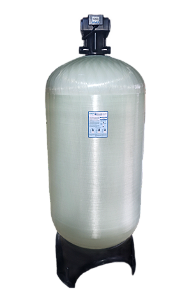Filtro Central PRFV Residencial 15000L/h P36x72.VR-A para Válvula de Topo Roscável