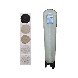 Kit elementos filtrantes para Filtro Central PRFV Residencial 4000L/h P18x65-A