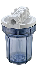 Carcaça para Filtro 5" Transparente Hidrofiltros