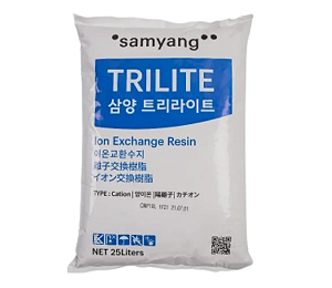 Resina Catiônica Fortemente Acida SAC Trilite KH-80 25 L