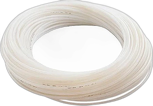 Tubo PEBD Para Abrandador 9,52x1,5 Natural 3/8" x 3 metros