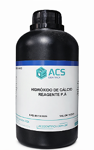 Coagulante e Alcalinizante Hidróxido de cálcio em pó 500g PA