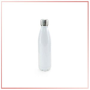 SQUEEZE TÉRMICA INOX BRANCA - 750ML