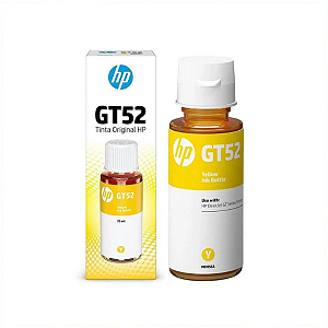 REFIL DE TINTA HP ORIGINAL YELLOW M0H56AL GT52 - 70ml