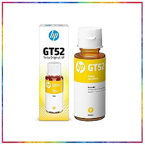 REFIL DE TINTA HP ORIGINAL YELLOW M0H56AL GT52 - 70ml