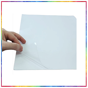 VINIL LASER SUPER A3 TRANSPARENTE - PACOTE COM 100 FOLHAS