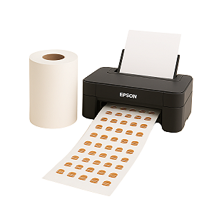 Bobina Papel Anti Gordura A4 210MMX50M 56G X2P (Para Alimentos)