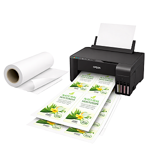 Bobina Papel Sulfite Adesivo (Offset Acetinado) A4 210MMX30M 145G 2P