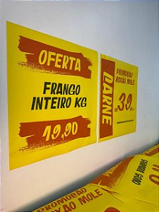 Bobina Papel Sulfite Amarelo Para Plotter 910MMX50M 120G X2P