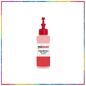 TINTA SUBLIMÁTICA EPSON - INKMAX TPC VERMELHO COMÁTIVEL - 100 ML