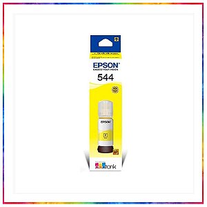 REFIL DE TINTA EPSON ORIGINAL T544 AMARELO 65 ML - T544420