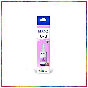 REFIL DE TINTA EPSON ORIGINAL T673 MAGENTA LIGHT 70 ML - T673620