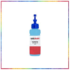 REFIL DE TINTA INKMAX AZUL COMPATÍVEL HP GT52 AZUL 100ML