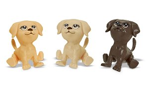 Kit com 03 Mini Pets na Casinha - Mini Pets da Barbie® - Mattel™