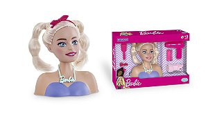 Boneca Barbie Busto Styling Head Frases Penteados Maquiagem - R$ 265