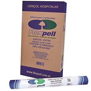 Papel Lençol 70X50 - Extra  - Flexpell -Cx 10 Unidade