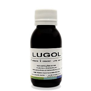 Corante Lugol 2% - Frasco com 60 ml