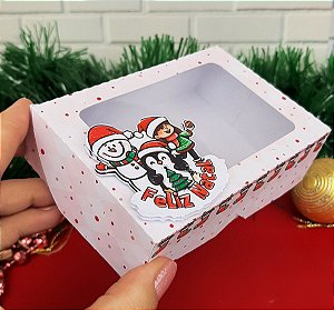 Caixinha para docinhos lembrancinha de natal