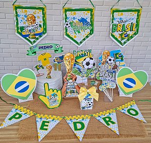 Kit Festa Copa vai Brasil