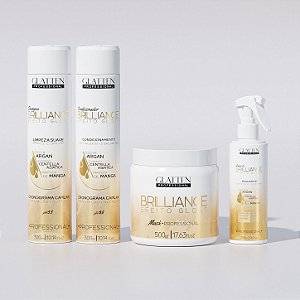 Kit Brilliance - Brilho Intenso, Hidratação e Nutrição Profunda