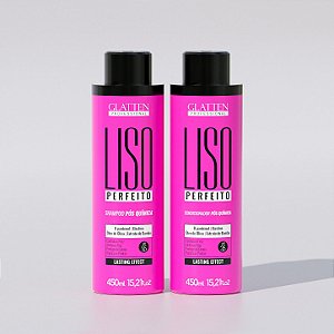 Shampoo e Condicionador - Liso Perfeito - 450ml