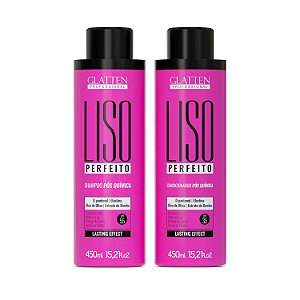 Kit Liso Perfeito - 450ml - (Passo 1 e 2) - (Frete Grátis + brinde)