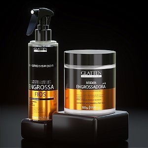 Kit Engrossador - Máscara 500g + Spray 200ml - (Frete Grátis)