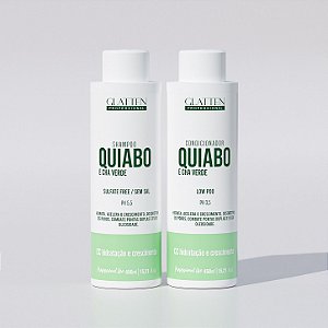 Shampoo e Condicionador - Quiabo e Chá Verde - 450ml