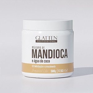 Máscara Mandioca e Água de Coco - 500g
