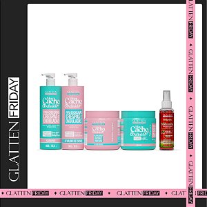 Nutrição Para Cabelos Cacheados, Crespos e Ondulados - Meu Cacho Definido + Brinde Sérum Watermelon + Frete Grátis