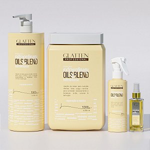 Kit Extraordinary Oils & Blend - Nutrição Profunda e Brilho para Cabelos Ressecados