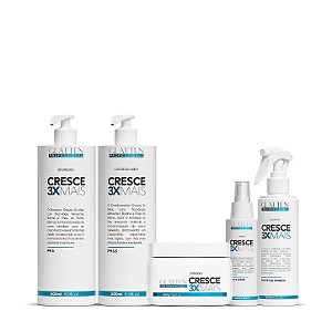 Cresce 3x Mais - Kit Completo para Crescimento - (Frete Grátis)
