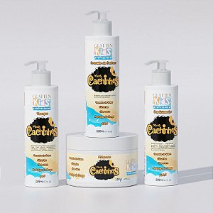 Kit Meus Cachinhos Kids - Hidratação e Definição para Cabelos Cacheados Infantis